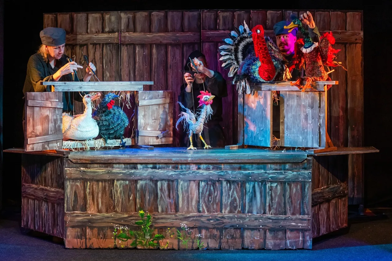 Храбрый петух по имени Али-Баба