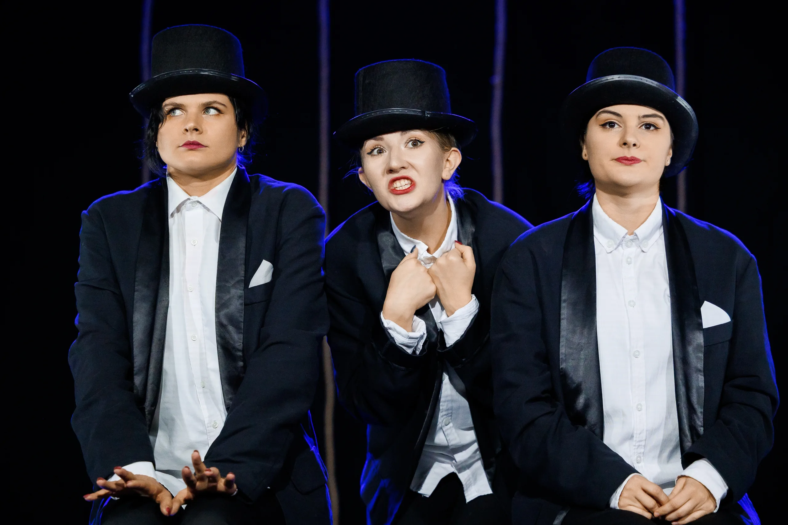 В открытом море