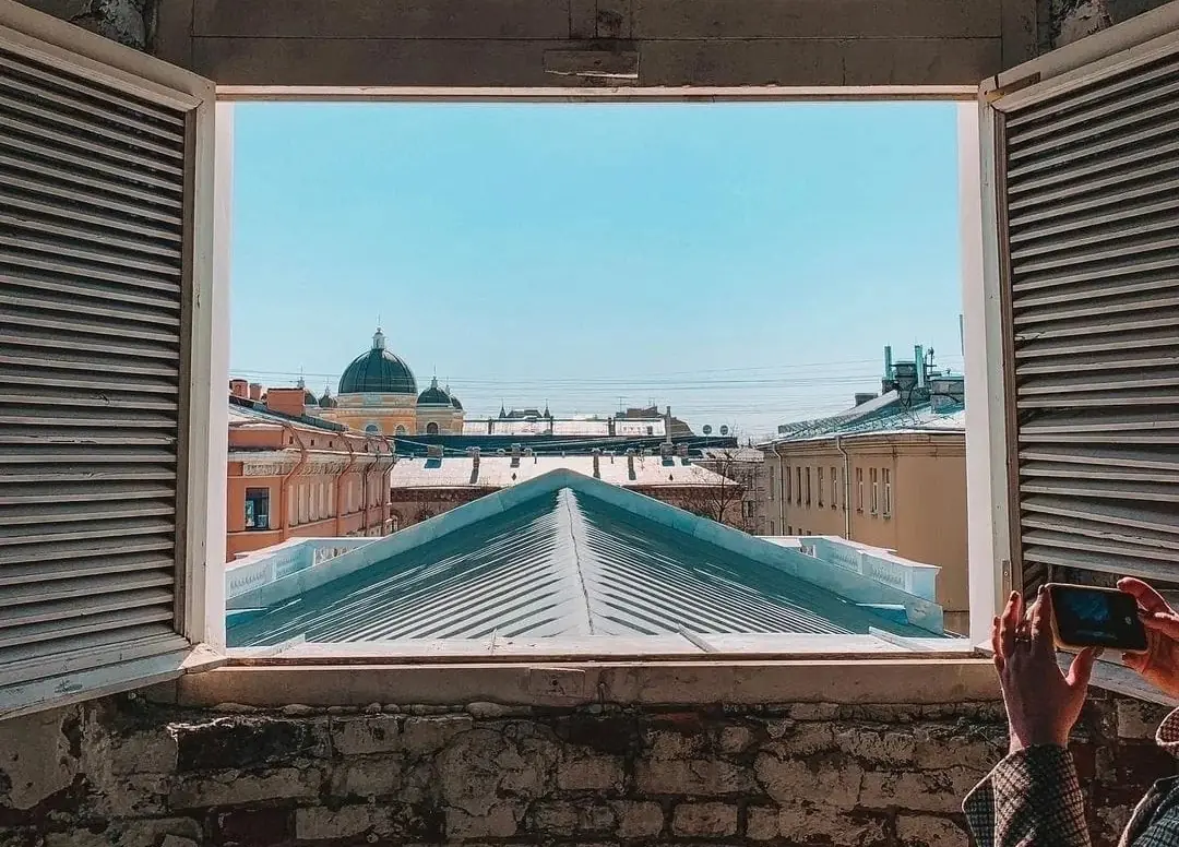 Утро на колокольне