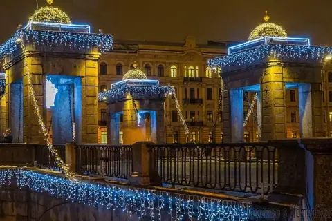 Петербург вечерний и новогодний