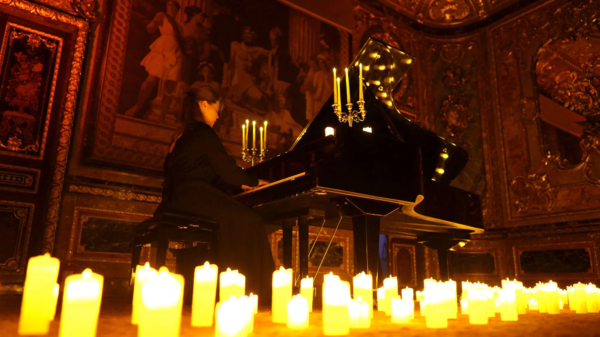 Лунная соната. Шедевры фортепиано при свечах