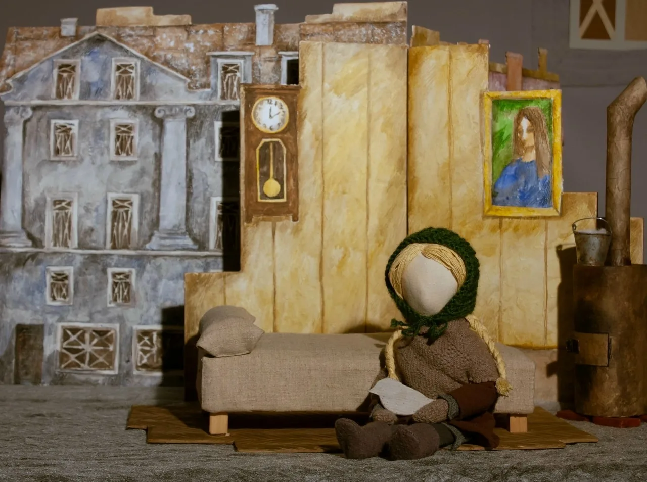 Блокадный воробушек