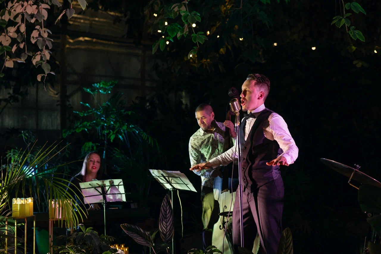 Магия свечей. Fly Me to the Moon. Джаз на луне в оранжерее